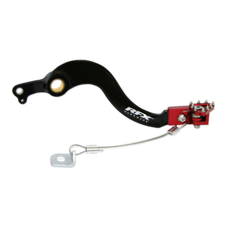 Levier de frein arrière RFX Pro FT (Noir/Rouge) 250 CRF 2004 à 2009