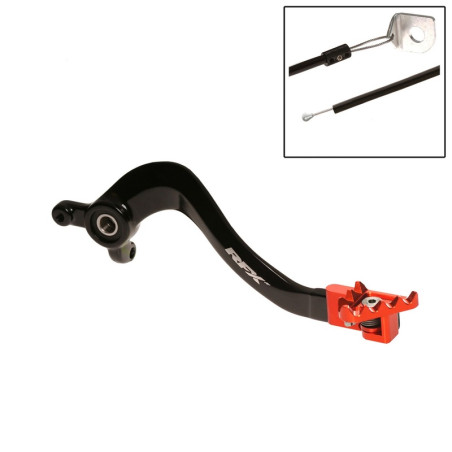 Levier de frein arrière RFX Pro FT (Noir/Orange) 85 SX 2004 à 2017
