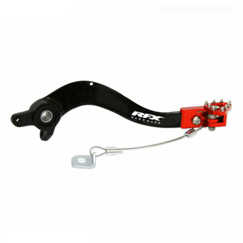 Levier de frein arrière RFX Pro FT (Noir/Orange) 250 SX 2017 à 2022