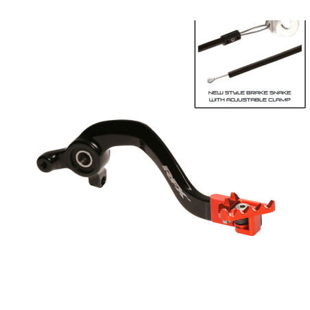 Levier de frein arrière RFX Pro FT (Noir/Orange) 65 SX 2009 à 2023