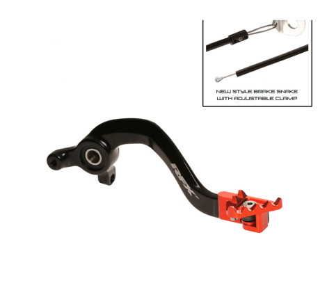 Levier de frein arrière RFX Pro FT (Noir/Orange) 65 SX 2009 à 2023