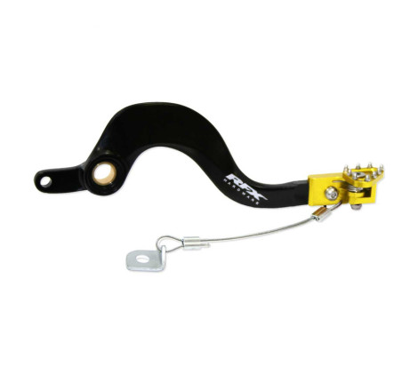 Levier de frein arrière RFX Pro FT (Noir/Jaune) 250/450 RM-Z