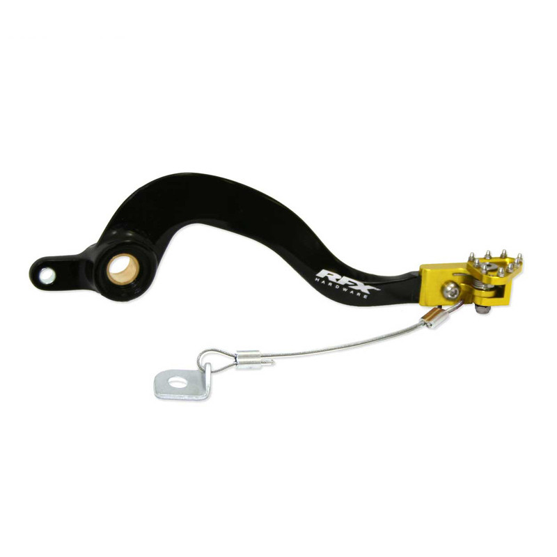 Levier de frein arrière RFX Pro FT (Noir/Jaune) 250/450 RM-Z