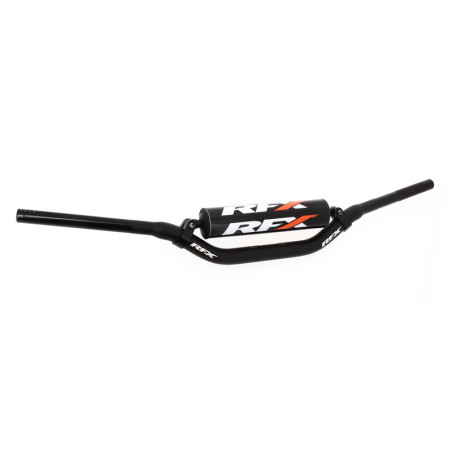 Guidon conique 28,6 mm RFX Pro F8 avec croisillon Stewart noir