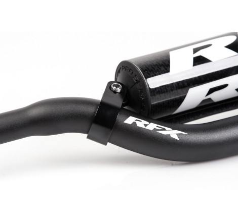 Guidon conique 28,6 mm RFX Pro F8 avec croisillon Stewart noir