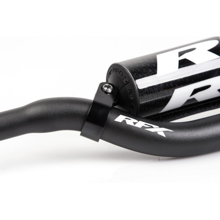 Guidon conique 28,6 mm RFX Pro F8 avec croisillon Stewart noir