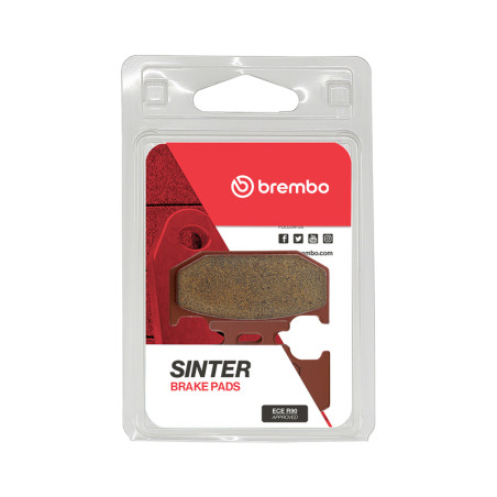 Plaquettes de frein arrière BREMBO Off-Road métal fritté pour 125/250/500 KX/RM/YZ