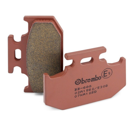 Plaquettes de frein arrière BREMBO Off-Road métal fritté pour 125/250/500 KX/RM/YZ