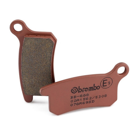 Plaquettes de frein avant BREMBO Off-Road métal fritté pour 65/85 MC/TC/SX