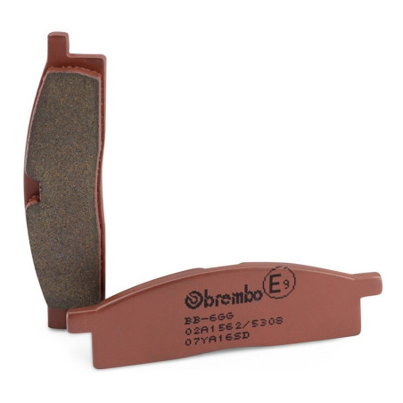 Plaquettes de frein avant BREMBO Off-Road métal fritté pour 65/85 YZ et 125 TT-R