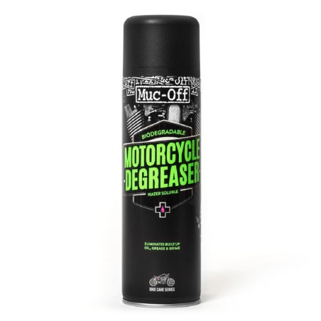 Dégraissant Muc-Off Motorcycle Degreaser 500ml x12 – Nettoyage puissant chaîne et moteur moto