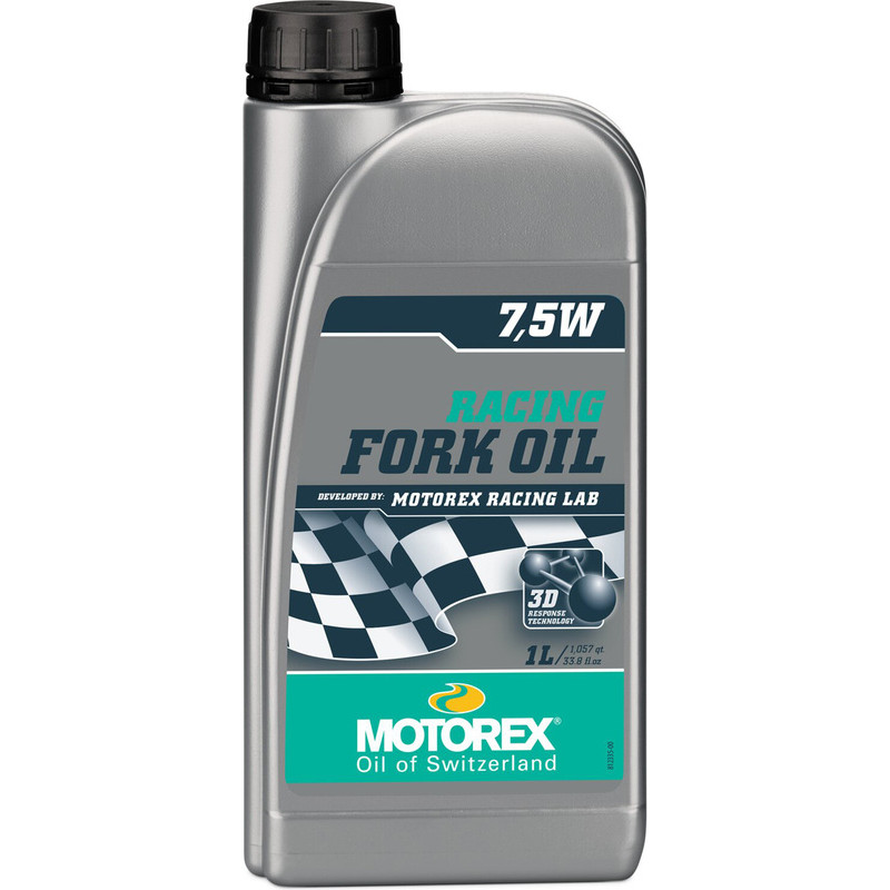 Huile de fourche MOTOREX Racing Fork Oil - 7.5W 1L