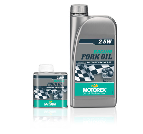 Huile de fourche MOTOREX Racing Fork Oil - 2.5W 250ML