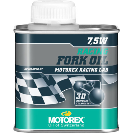 Huile de fourche MOTOREX Racing Fork Oil - 7.5W 250ML