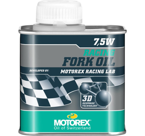 Huile de fourche MOTOREX Racing Fork Oil - 7.5W 250ML