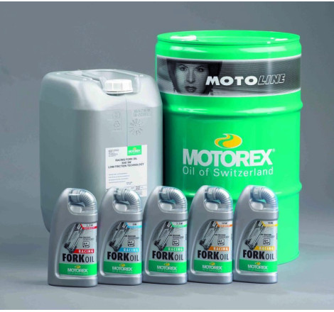 Huile de fourche MOTOREX Racing Fork Oil - 4W 20L