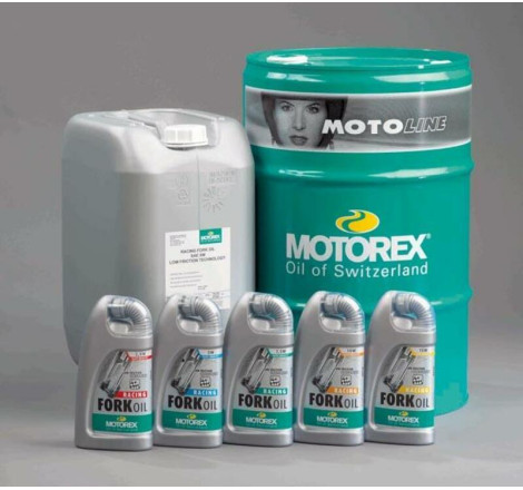 Huile de fourche MOTOREX Racing Fork Oil - 15W 20L