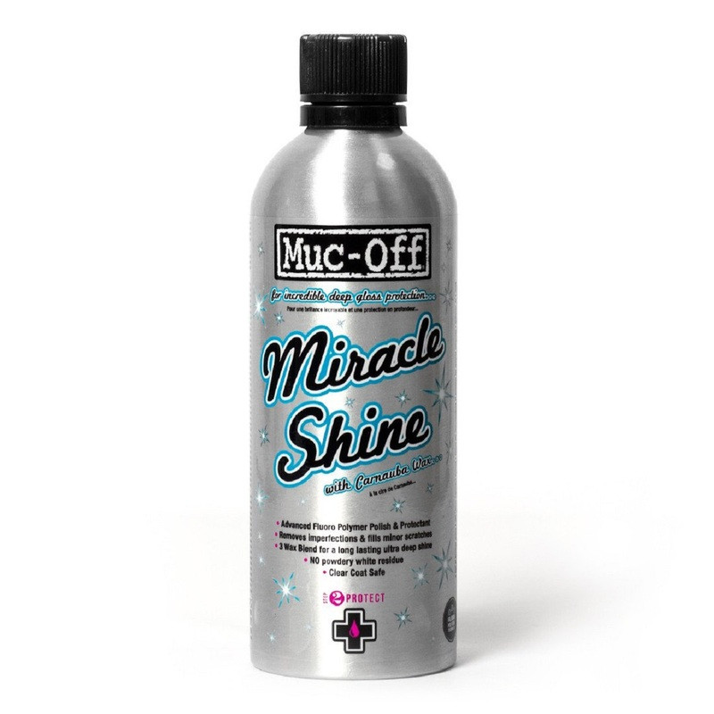 Polish Muc-Off Miracle Shine spray 500ml – Brillance intense et protection hydrophobe