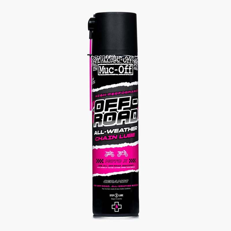 Spray Off Road Lube Muc-Off 400ml x12 – Lubrifiant chaîne tout-terrain haute performance