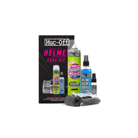 Kit entretien casque Muc-Off – Nettoyage, hygiène et fraîcheur pour casque moto et vélo