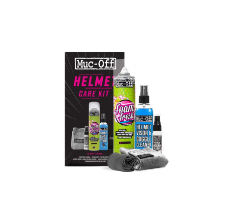 Kit entretien casque Muc-Off – Nettoyage, hygiène et fraîcheur pour casque moto et vélo