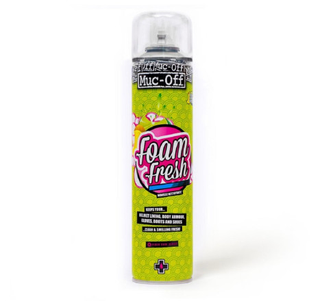 Mousse nettoyante Muc-Off Helmet Foam Fresh 400ml – Nettoyage et fraîcheur casque