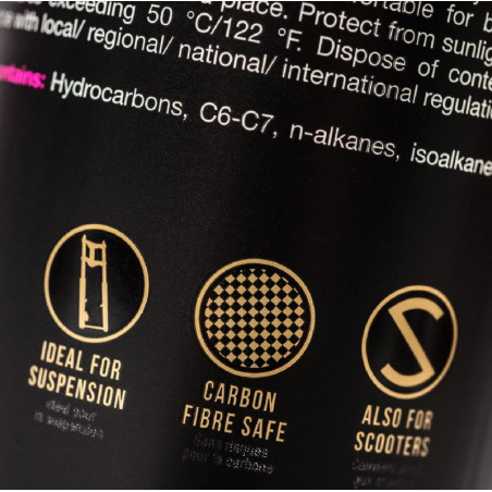Spray de protection Muc-Off Motorcycle Silicon Shine 500ml – Brillance et protection moto