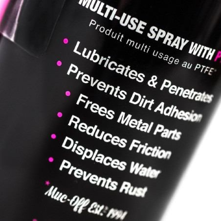 Protection Muc-Off MO-94 spray 400ml – Lubrifiant, anti-corrosion et dégrippant multi-usage