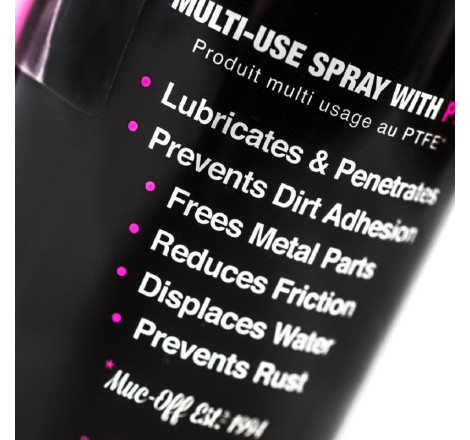 Protecteur Muc-Off MO-94 spray 750ml x12 – Anti-corrosion, lubrifiant et dégrippant haute performance