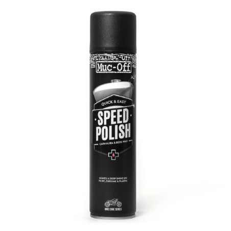 Spray Polish Muc-Off Speed Polish 400ml x12 – Brillance rapide et protection des surfaces
