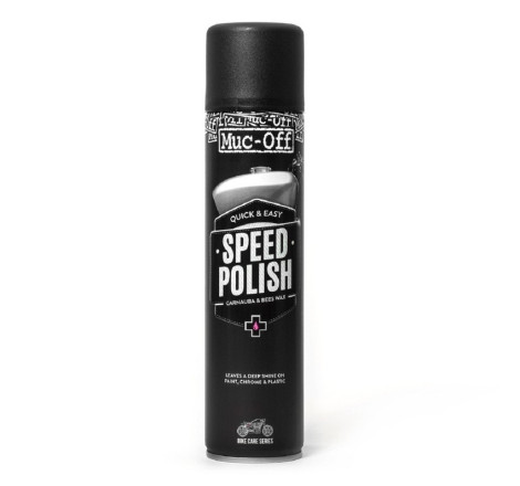 Spray Polish Muc-Off Speed Polish 400ml x12 – Brillance rapide et protection des surfaces