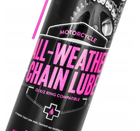 Lubrifiant chaîne Muc-Off All Weather Chain Lube 400ml x12 – Performance toutes conditions