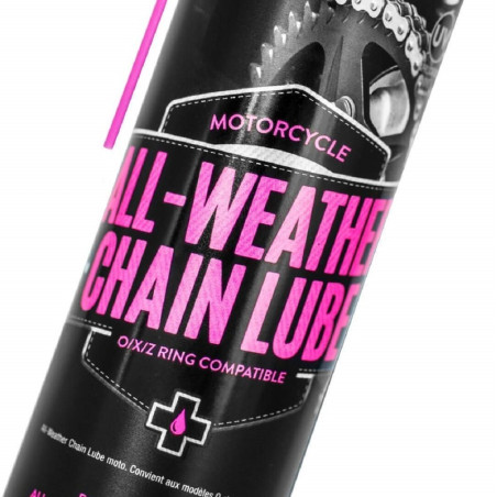 Lubrifiant chaîne Muc-Off All Weather Chain Lube 400ml x12 – Performance toutes conditions