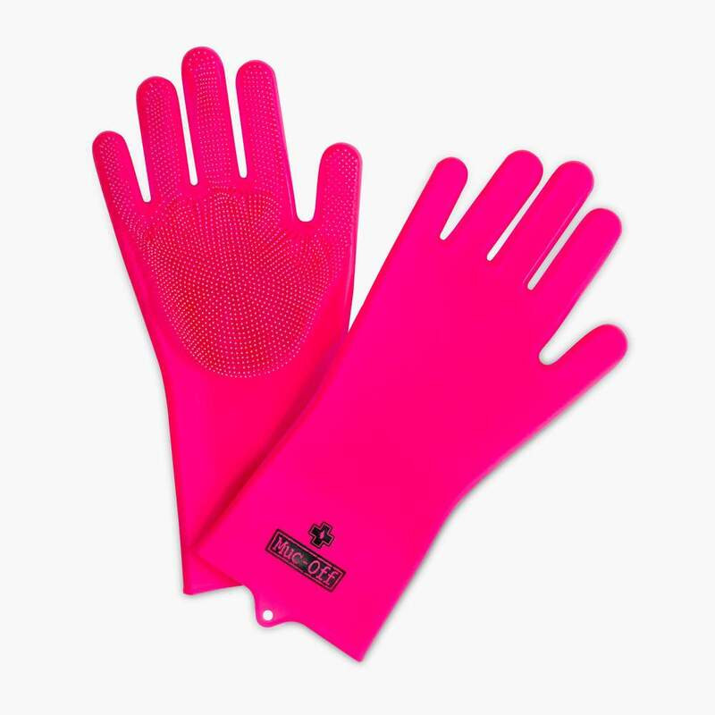 Gants de nettoyage MUC-OFF M – Protection, confort et adhérence pour un entretien précis