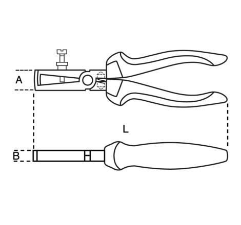 Pince à dénuder Beta outillage électrique atelier moto