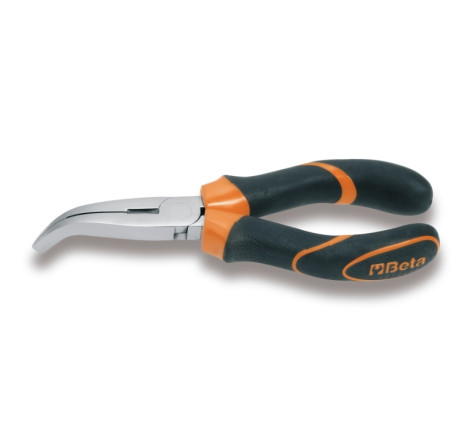 Pince à becs coudés plats longs Beta 200 mm bi-matière