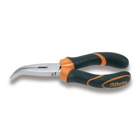 Pince à becs coudés plats longs Beta 200 mm bi-matière