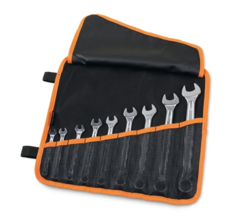Jeu de 9 clés mixtes Beta en trousse outillage moto