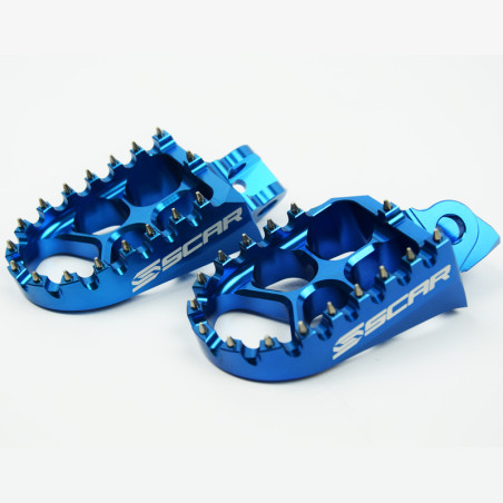 Repose-pieds SCAR Evo bleu 65/85 KX
