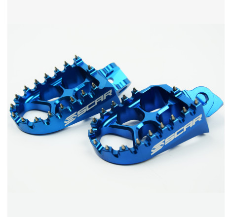 Repose-pieds SCAR Evo bleu 65/85 KX
