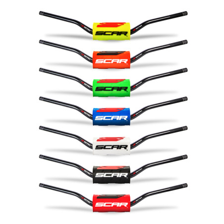 Guidon SCAR O² Villopoto/Stewart noir