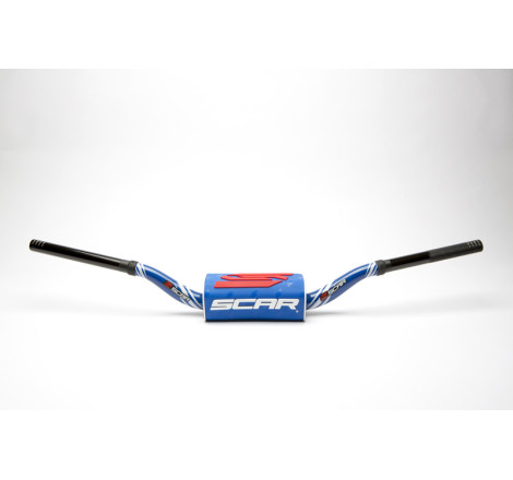Guidon SCAR O² Yamaha YZ/YZF bleu