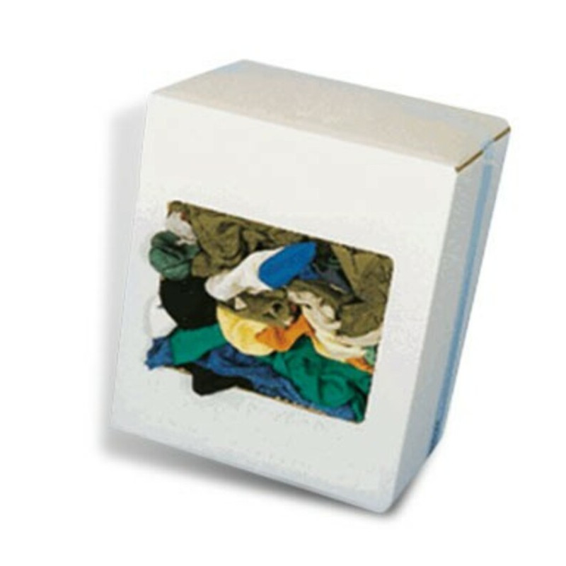 Chiffons coton BIHR carton 10kg - essuyage atelier absorbant usage professionnel