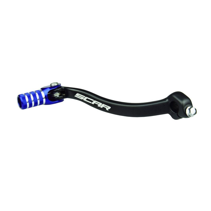 Sélecteur de vitesse SCAR noir/embout bleu 250/450 YZ-F
