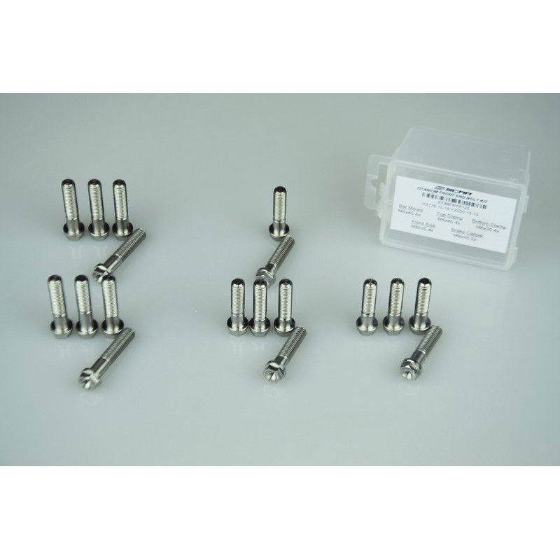 Kit vis train avant SCAR 13 vis titane KTM/Husqvarna