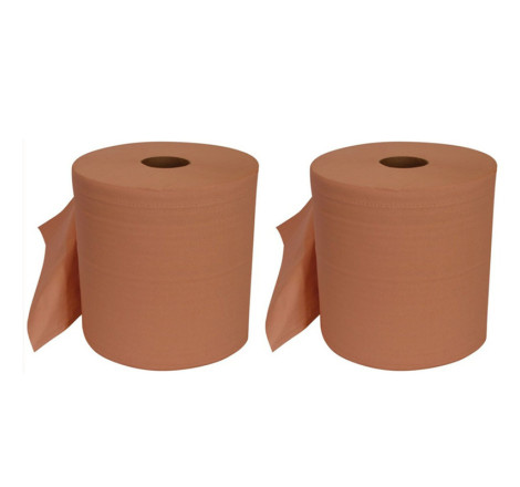 2 Bobines d’essuyage BIHR 1000 feuilles - papier atelier absorbant usage professionnel