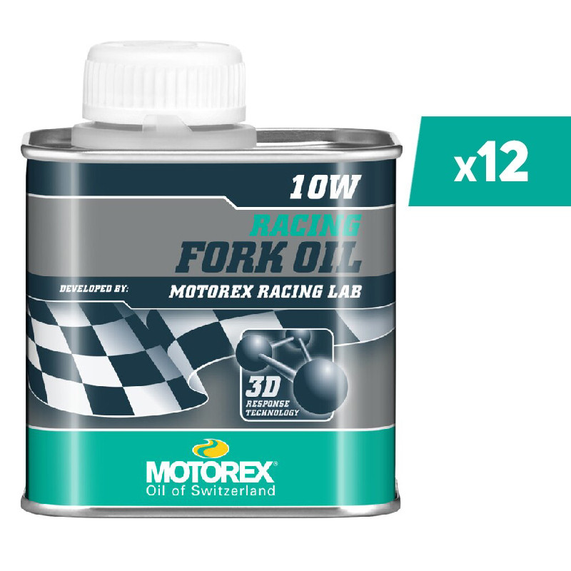 Huile de fourche MOTOREX Racing Fork Oil - 1W 25ML x12