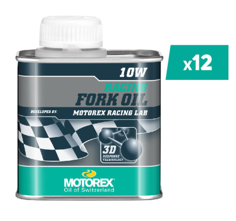 Huile de fourche MOTOREX Racing Fork Oil - 1W 25ML x12