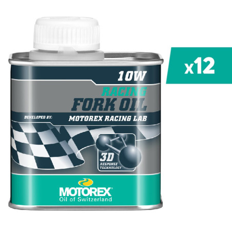 Huile de fourche MOTOREX Racing Fork Oil - 1W 25ML x12