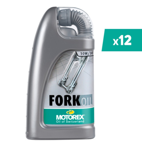 Huile de fourche MOTOREX Fork Oil - 1W3 1L x12